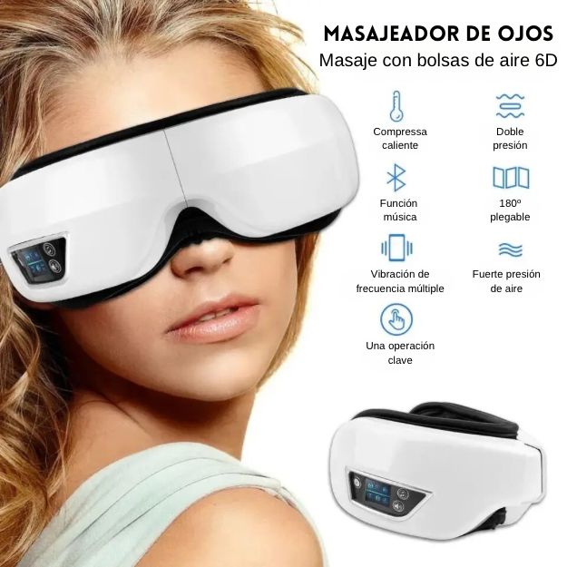 MASAJEADOR DE OJOS BLUETOOTH