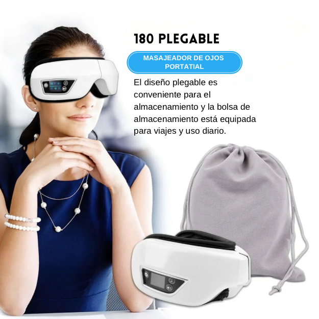 MASAJEADOR DE OJOS BLUETOOTH