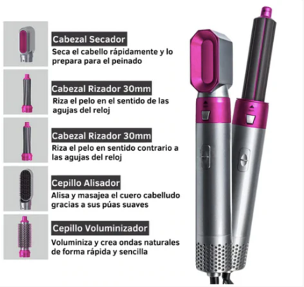 CEPILLO SECADOR 5 EN 1